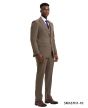 Stacy Adams Men's 3 Piece Hybrid Suit - Graph Check