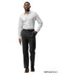 Stacy Adams Men's Hybrid Fit Dress Pants - Adjustable Waistband