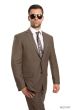Tazio Men's 2pc Slim Fit Executive Suit - Thin Pinstripe