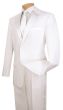 CCO Men's Outlet 2 Piece Poplin Tuxedo - Satin Trim and Buttons