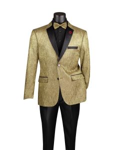 Vinci Men's 2 Button Sport Coat - Sequin Design