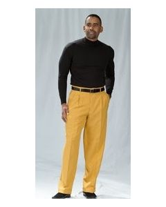 Zacchi Men's Pleated Pants - Classic Style Slacks