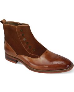 CCO Men's Outlet Leather Dress Boot - Wool Felt Accent