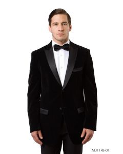 CCO Men's Outlet Classic Fashion Slim Fit Sport Coat - Velvet Style