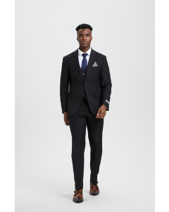 CCO Men's 3 Piece Outlet Executive Suit - Notch Lapel