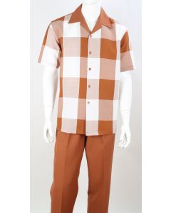 CCO Men's 2 Piece Walking Suit - Bold Checker