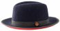 Bruno Capelo Men's Fedora Style Wool Hat - Red Bottom Hats