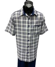 Dreams by Zacchi Men's 2 Piece Walking Suit - Textured Plaid