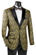 Vinci Men's 2 Button Sport Coat - Luxurious Jacquard