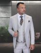 Statement Men's 3 Piece 100% Wool Fashion Suit - Bold Colors