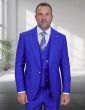 Statement Men's 3 Piece 100% Wool Fashion Suit - Bold Colors
