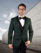 Statement Men's 3 Piece Wool Tuxedo - Stylish Accents